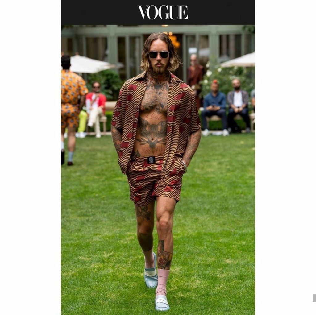 Billy Huxley's vogue