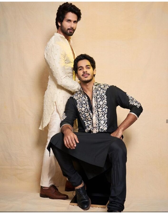 Ishaan Khattar with Shahid Kapoor