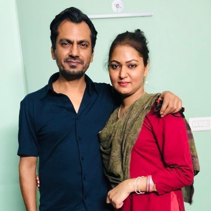 Nawazuddin Siddiqui with wifr anjali